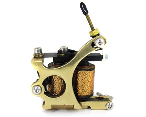 Brass Clash Tattoo Machine 8 Wrap Tattoo Machines Coil Machines