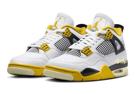 Air Jordan 4 Womens "Vivid Sulfur" AQ9129-101 | SneakerNews.com