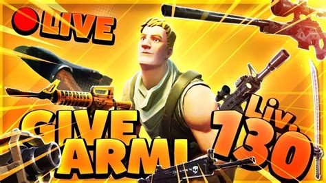 Mega Give Live Fortnite Salva Il Mondo Armi Youtube