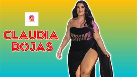 Claudia Rojas American Plus Size Curvy Model Beautiful Fashion