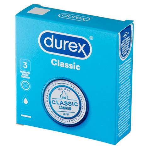 Durex Classic prezerwatywy klasyczne gładkie x 3 szt cena Apteka