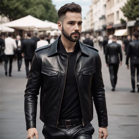 Pin Von Daniel Lehr Auf Full Leather Outfit Männer Mode Männermode Mode