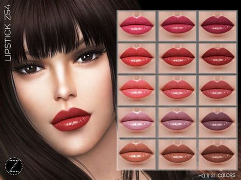 Lipstick Z By Zenx At Tsr Sims Cc