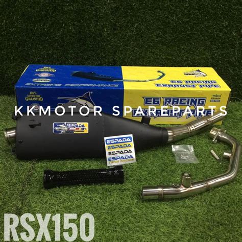 ESPADA RACING EXHAUST PIPE HONDA RSX150 RSX E6 28MM EKZOS PIPE