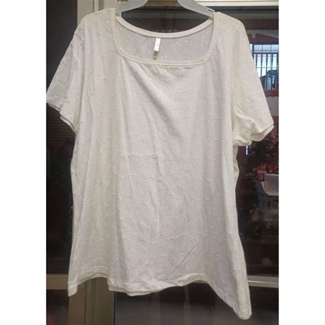 Vintage White Stag Womens Top Xl White With Depop