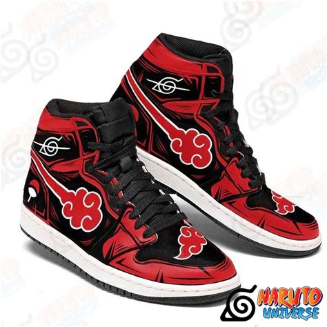 Akatsuki Itachi Shoes Custom Sneakers New Best Naruto Universe Store