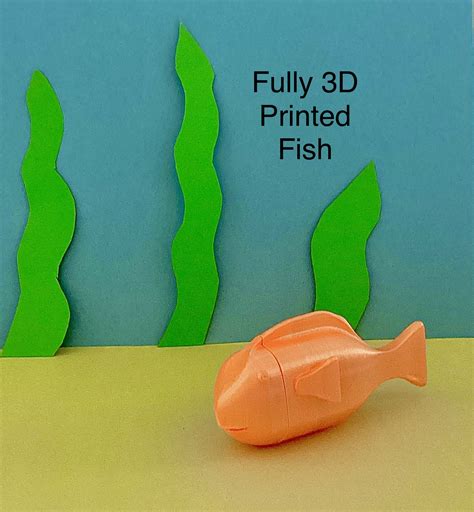 fully  printed fish  supports  aron bertsch   stl