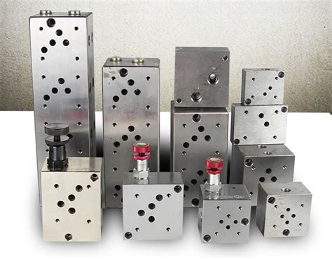 Hydraulic Modular Valve Block Hydraulic Valve Custom Manifold Hydraulic