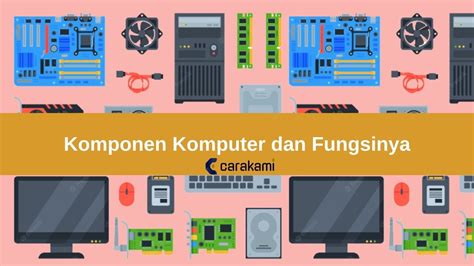 Komponen CPU Komputer Dan 11 Fungsinya Gambarnya Lengkap