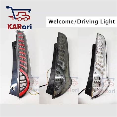 PERODUA ALZA 2009 2021Y DRAGON SCALE LED TAIL LAMP TOYOTA PASSO SETTE