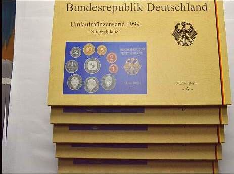 Bundesrepublik Deutschland X Dm A D F G J Proof Ma Shops