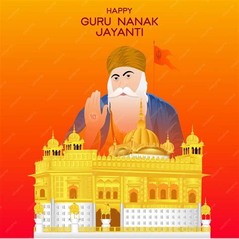 Premium Vector Guru Nanak Jayanti Creative Design