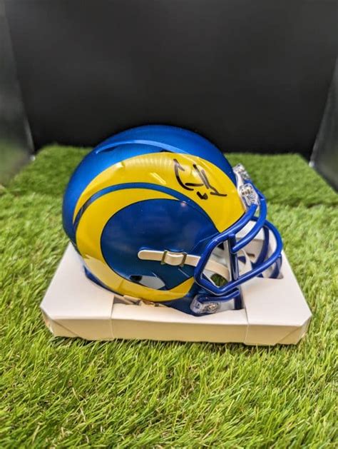 Cooper Kupp Mini Helmet - Fire Factory