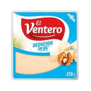 EL VENTERO Queso Mezcla Tierno Bajo Contenido En Sal EL VENTERO 250 G