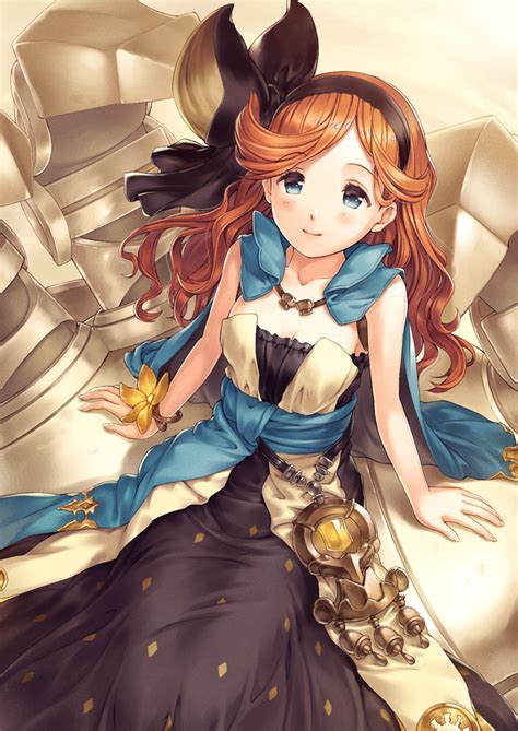 Safebooru 1girl Bangle Black Dress Blue Eyes Blush Bracelet Cape