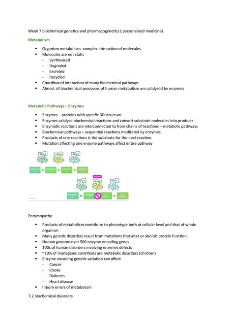 Week 7 biochemical genetics and pharmacogenetics - Allele varuations ...