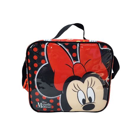 Ripley Set Mochila X Minnie Mouse Eco Rojo