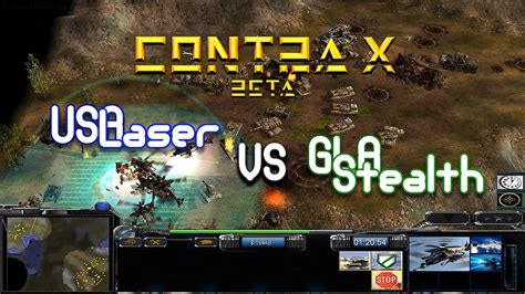 C C Generals Contra X Beta Challenge Laser Vs Stealth Youtube