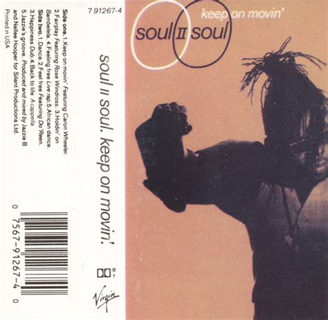 Soul Ii Soul Keep On Movin 1989 Ar Dolby Hx Pro B Nr Cassette Discogs