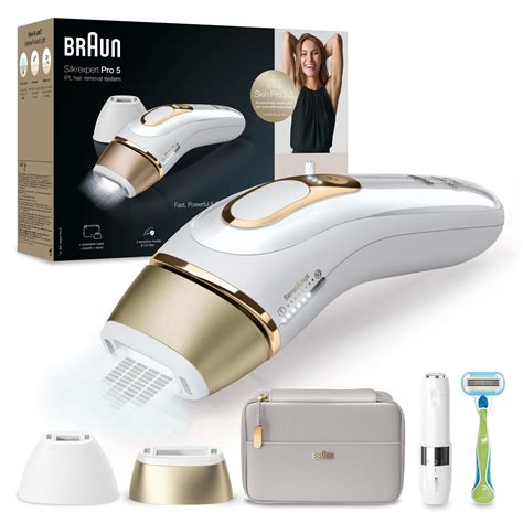 BRAUN Silk expert Pro 5 IPL PL5159 10 poziomów intensywności Depilator