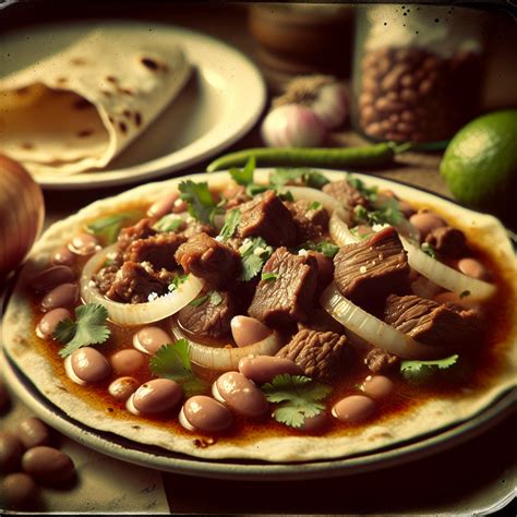 Nationalgericht Mexiko Carne En Su Jugo Rezept