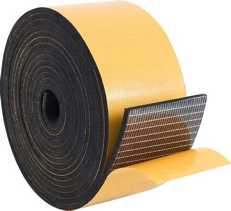 High Density Foam Weather Stripping Door Seal Strip Insulation Tape