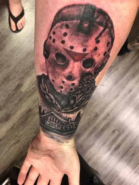 Jason Voorhees Tattoo In 2024 Friday The 13th Tattoo 13 Tattoos Tattoos