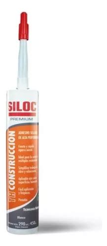 Siloc Th Construcción 290ml Adhesivo Sellador Universal MercadoLibre