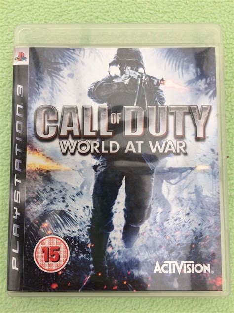 Games - PS3 CALL OF DUTY WORLD AT WAR / AS NEW / BID TO WIN was listed ...