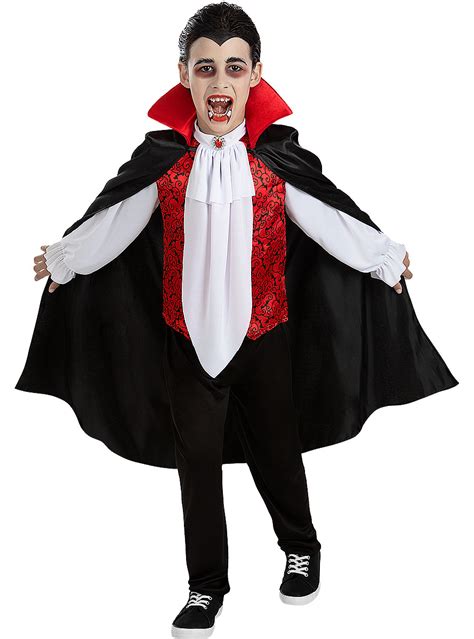 Fato Conde Drácula Vampiro Halloween Loja da Criança