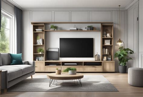 30 Best TV Wall Decor Ideas: Transform Your Living Room Today - Quiet ...