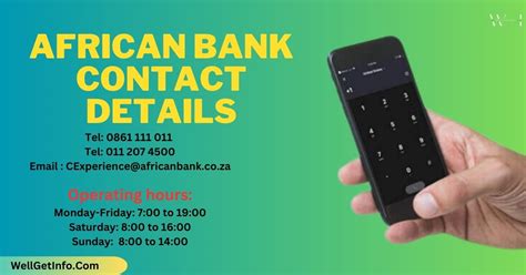 African Bank Contact Details: How to connect with the African bank