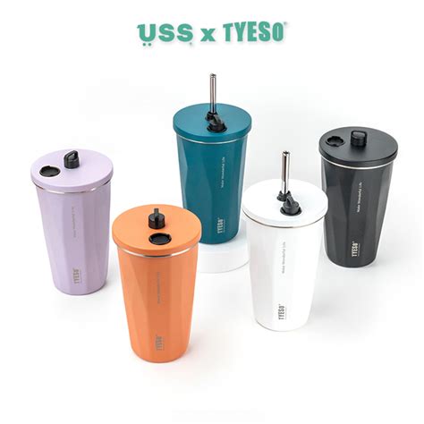 Jual Uss X Tyeso Tumbler Gelas Kopi Aesthetic Ml Original Resmi