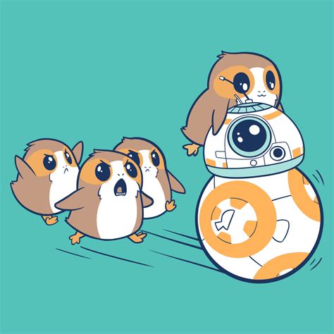 Curious Porgs Official Star Wars Tee Ubicaciondepersonascdmxgobmx