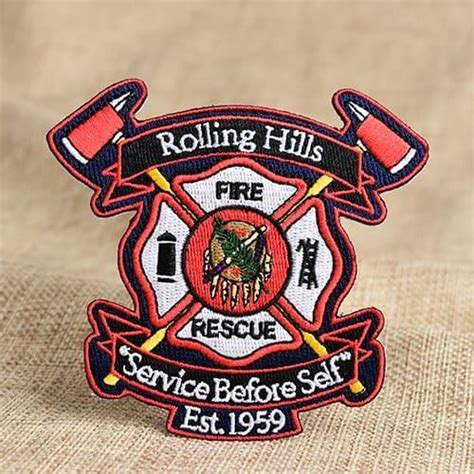 Custom Fire Department Patches Cool Best Free Patches Co