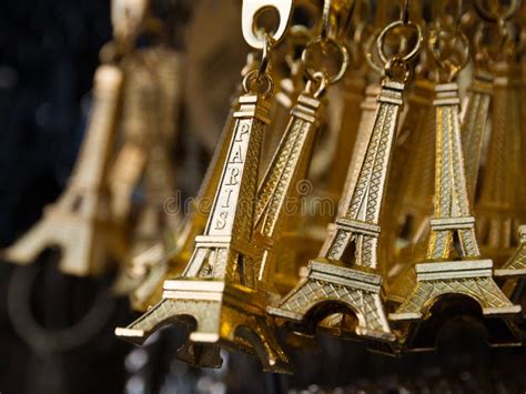 Eiffel Tower Souvenirs Stock Photo Image Of France Knack 98040736