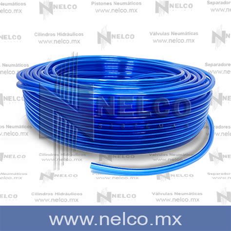 Manguera Neumatica 8 Mm En Poliuretano Varios Colores Rollo