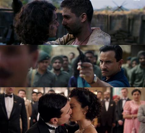 Rangoon Extended Trailer A Sassy Kangana Ranaut A Striking Shahid