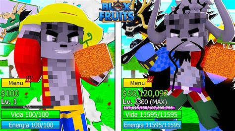 Upei Do Level 1 Ao 700 Em 3 Horas Na Nova Addon De Blox Fruits De One