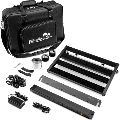 Palmer Pedalbay 40 Pb Pedalboard W Wtpb40 Power Supply Bar And Gig