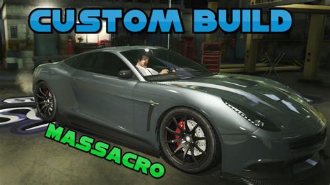 Gta 5 My Custom Build Dewbauchee Massacro 1 Ps4 Youtube