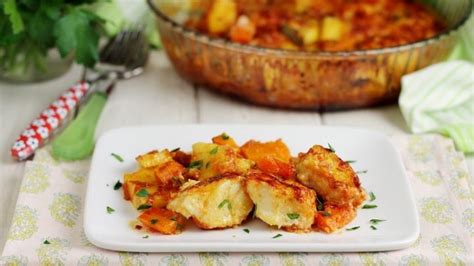 Baccal Al Forno Con Verdure Pane E Gianduia