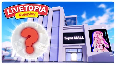 Nuevo Centro Comercial Actualizaci N Livetopia Roblox Youtube