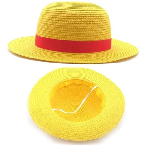 Sombrero Luffy One Piece Cosplay Anime Cuotas Sin Inter S