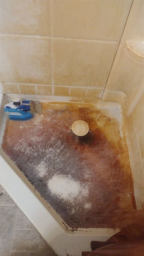 Any Advice For Heavy Rust Buildup On A Textured Shower Floor R