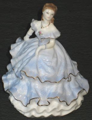 Lady Emma Royal Worcester Figurine Debutantes Cw Limited Edition