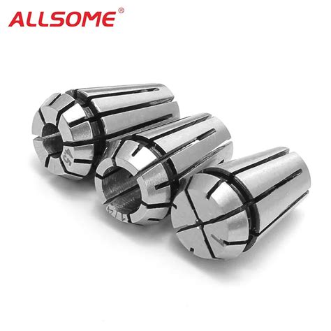 Allsome Pcs Set Er Spring Collet High Precision Collet Set For Cnc