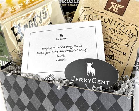 JerkyGent Father's Day Beef Jerky Gift Box