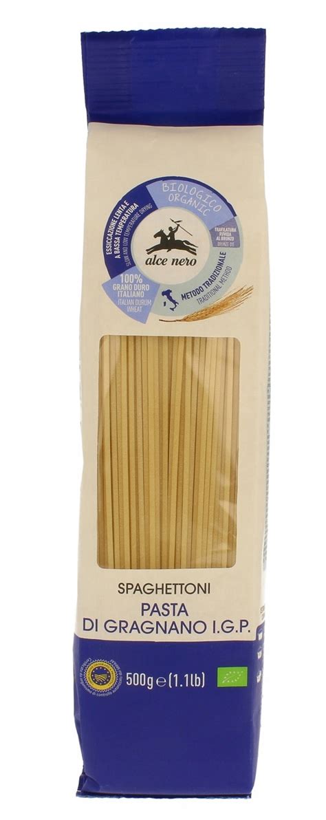 MAKARON SEMOLINA PASTA SPAGHETTI ORGANIC 500 g porównaj ceny Allegro pl