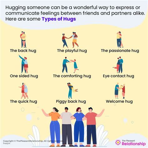 Types Of Hugs And Their Meanings